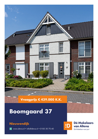 Brochure preview - Brochure Boomgaard 37 Nieuwendijk NB.pdf