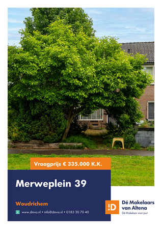 Brochure preview - Brochure Merweplein 39 Woudrichem.pdf