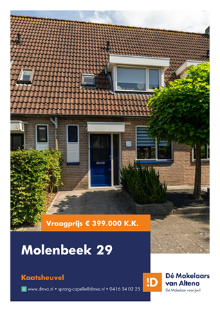 Brochure preview - Molenbeek 29, 5172 CH KAATSHEUVEL (1)