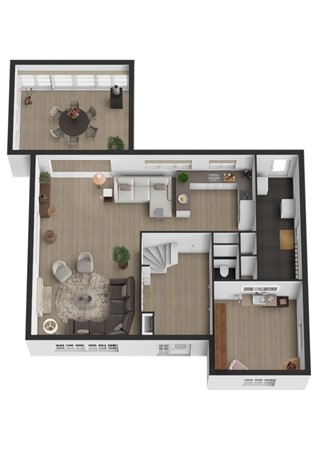 Ds. Talmalaan 4, 4281 KN Andel - Plattegrond 3D Ds. Talmalaan 4 Andel Begane grond.jpg