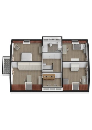 Ds. Talmalaan 4, 4281 KN Andel - Plattegrond 3D Ds. Talmalaan 4 Andel Verdieping.jpg