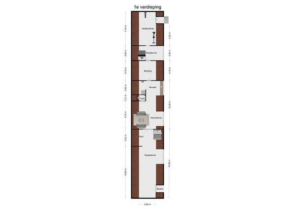 Zuidhollandsedijk 141, 5171 TL Kaatsheuvel - 2 - Plattegrond EV.jpg