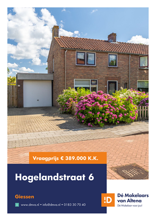 Brochure preview - Brochure Hogelandstraat 6 Giessen.pdf