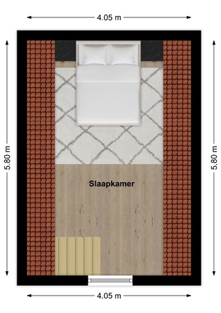 Groenendijk 8, 4285 WB Woudrichem - Plattegrond Groenendijk 8 Woudrichem Verdieping bijgebouw.jpg