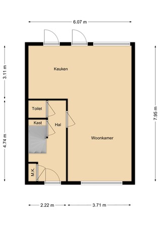 Van Leeuwenhoeklaan 27, 4904 KN Oosterhout - 175290721_van_leeuwenhoek_begane_grond_first_design_20250806_49b940.jpg