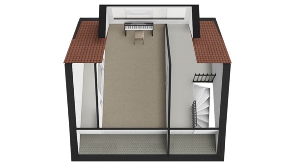 Wierinxwal 5, 4251 XK Werkendam - Plattegrond 3D Zolder.jpg