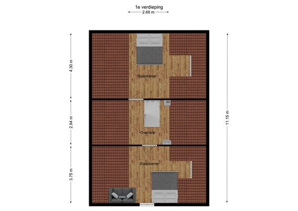 Loonsevaert 52, 5171 LK Kaatsheuvel - 2 - Plattegrond EV.jpg
