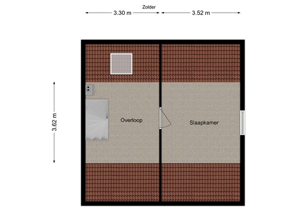 Van der Duinstraat 30, 5161 BP Sprang-Capelle - 3 - Plattegrond Z.jpg