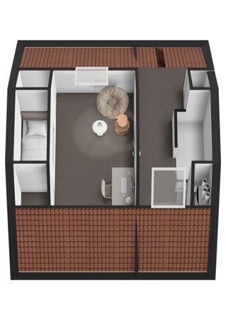 Floreffestraat 29, 4251 GM Werkendam - Plattegrond 3D Floreffestraat 29 Werkendam Zolder.jpg