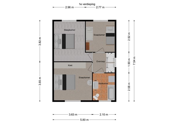 Roek 23, 5161 SM Sprang-Capelle - 2 - Plattegrond EV.jpg