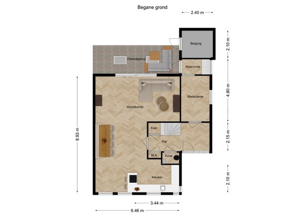 Hei-akker 2, 5171 WN Kaatsheuvel - 1 - Plattegrond BG.jpg