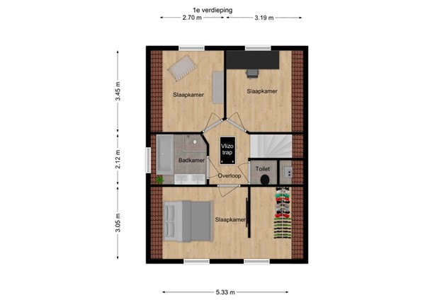 Hei-akker 2, 5171 WN Kaatsheuvel - 2 - Plattegrond EV.jpg