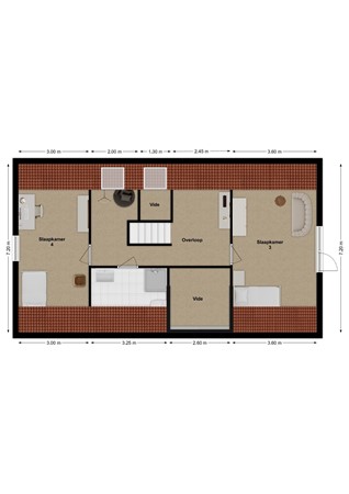Kurenpolderweg 5, 4273 LA Hank - Plattegrond Kurenpolderweg 5 Hank Verdieping.jpg