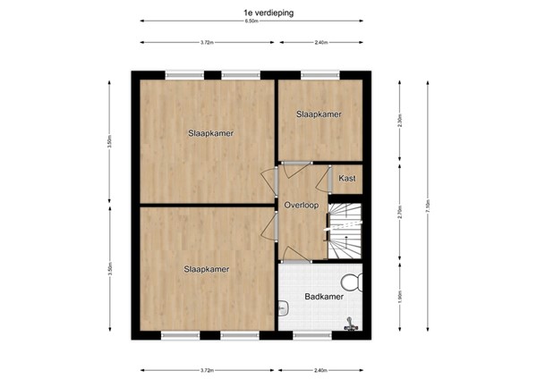 Van Raveschotstraat 12, 5161 AG Sprang-Capelle - 17 - Plattegrond EV.jpg