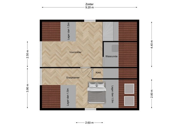 Burgemeester Meijerstraat 15, 5161 EN Sprang-Capelle - 3 - Plattegrond Z.jpg