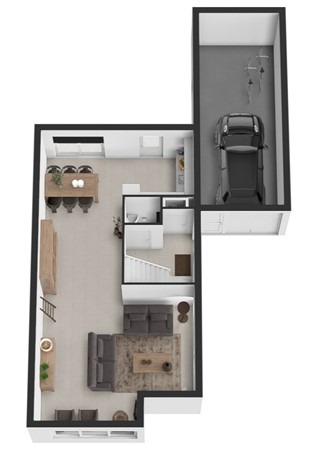Richter 46, 4251 DB Werkendam - Plattegrond 3D Richter 46 Werkendam Begane grond.jpg