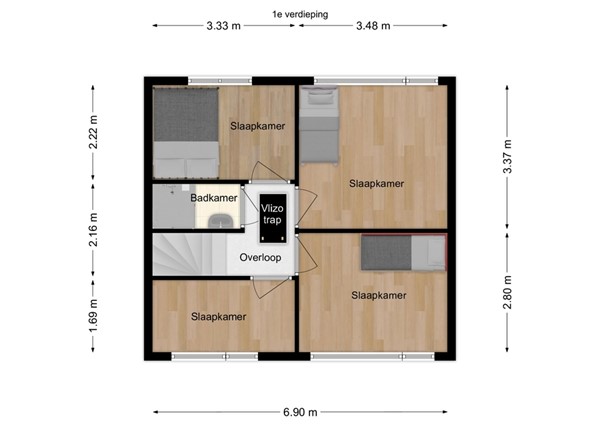 Jan Jannenstraat 8, 5161 TG Sprang-Capelle - 2 - Plattegrond EV.jpg