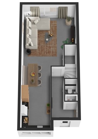 Sportlaan 46, 4286 ET Almkerk - Plattegrond 3D Sportlaan 46 Almkerk Begane grond.jpg