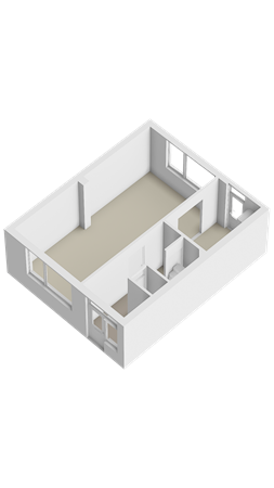 Juliana van Stolbergstraat 69, 4264 SV Veen - Plattegrond 3D Juliana van Stolbergstraat 69 Veen Begane grond.png