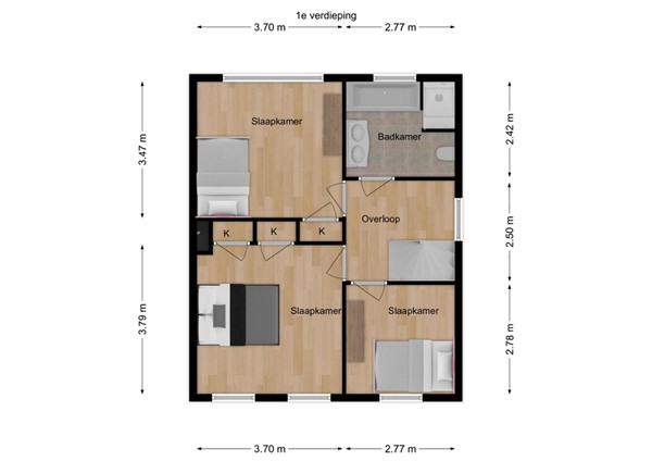 Havendries 140, 5165 VP Waspik - 1 - Plattegrond EV.jpg
