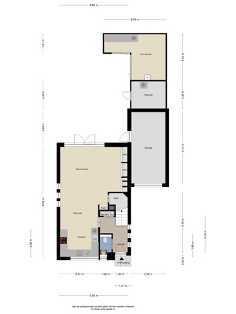 De Klompenmaker 15, 4284 VZ Rijswijk (Nb) - Plattegrond De Klompenmaker 15 Rijswijk NB.jpg