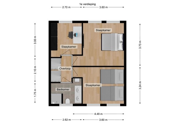 Goudplevier 38, 5165 KE Waspik - 2 - Plattegrond EV.jpg