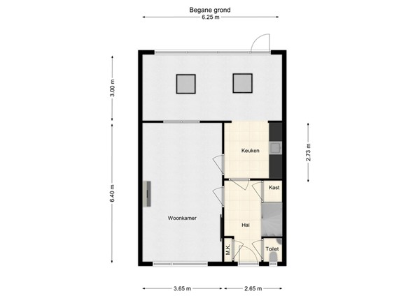 Langendijkstraat 7, 5171 EN Kaatsheuvel - 19 - Plattegrond BG.jpg