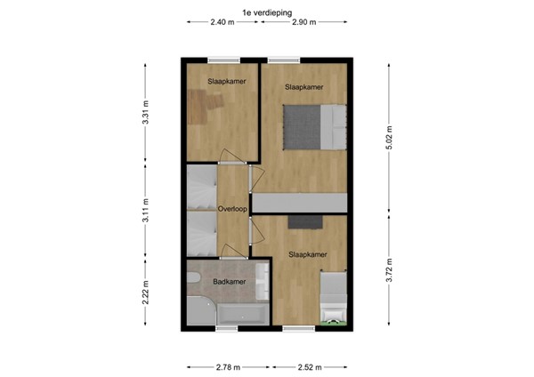 Haagwinde 15, 5161 XM Sprang-Capelle - 2 - Plattegrond EV.jpg