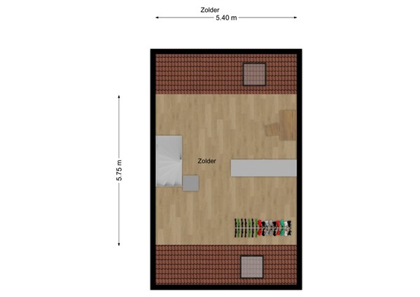Haagwinde 15, 5161 XM Sprang-Capelle - 3 - Plattegrond Z.jpg