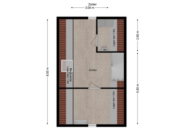 Dorsvlegel 1, 5176 NA De Moer - 23 - Plattegrond Z.jpg