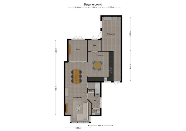 Regge 3, 5172 DM Kaatsheuvel - 1 - Plattegrond BG.jpg