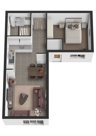 Veense Put 15A, 4264 AL Veen - Plattegrond 3D Veense Put 15a Veen.jpg