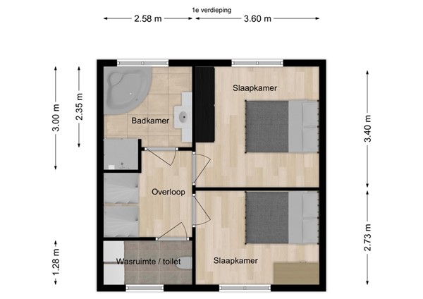 Goudplevier 14, 5165 KE Waspik - 2 - Plattegrond EV.jpg