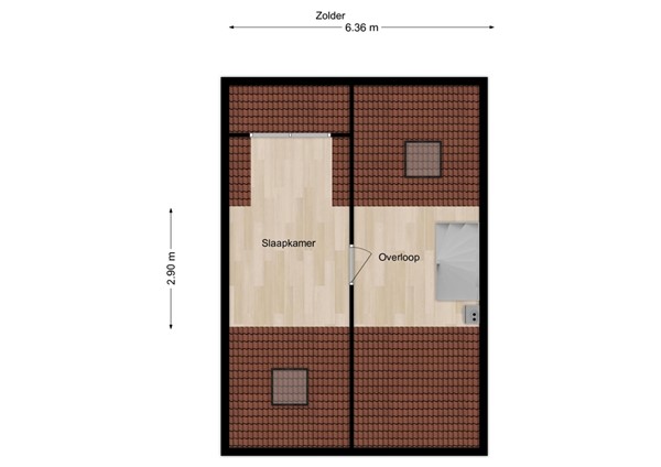 Hans Memlincstraat 2, 5171 AP Kaatsheuvel - 19 - Plattegrond Z.jpg