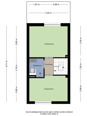 Schans 3, 4285 EC Woudrichem - Plattegrond Schans 3 Woudrichem Verdieping.jpg