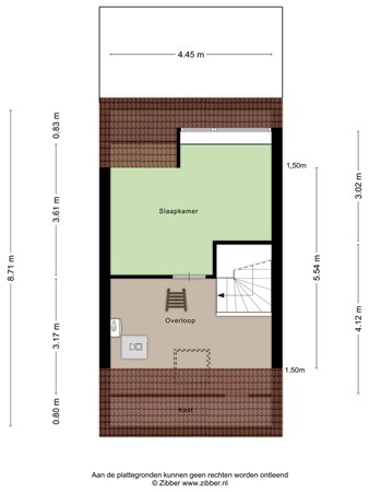 Schans 3, 4285 EC Woudrichem - Plattegrond Schans 3 Woudrichem Zolder.jpg