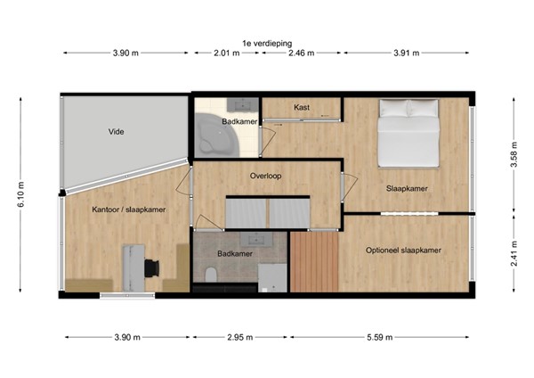 Tureluur 15, 5165 KD Waspik - 2 - Plattegrond EV.jpg