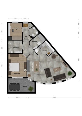 Ossenwaard 52, 4261 MB Wijk en Aalburg - Plattegrond Ossenwaard 52 Wijk en Aalburg.jpg