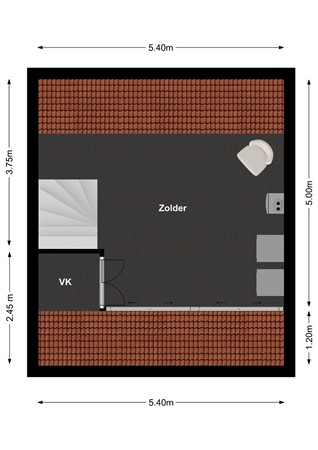 Bollenhoef 20, 4266 EW Eethen - Plattegrond Bollenhoef 20 Eethen Zolder.jpg