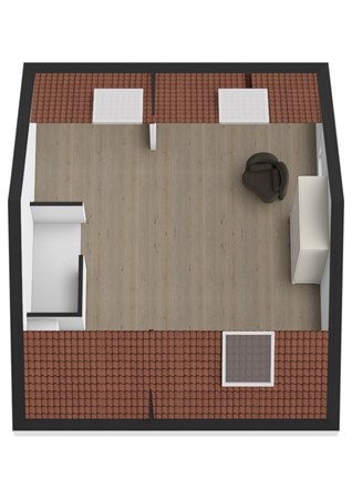 Papaver 23, 4251 JM Werkendam - Plattegrond 3D Papaver 23 Werkendam Zolder.jpg