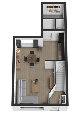 Middelvaart 34, 4285 WS Woudrichem - Plattegrond 3D Middelvaart 34 Woudrichem Begane grond.jpg