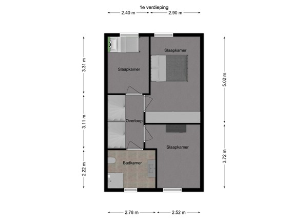 Haagwinde 1, 5161 XM Sprang-Capelle - 2 - Plattegrond EV.jpg
