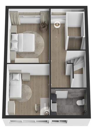 Esdoornstraat 27, 5306 XS Brakel - Plattegrond 3D Esdoornstraat 27 Brakle Verdieping.jpg