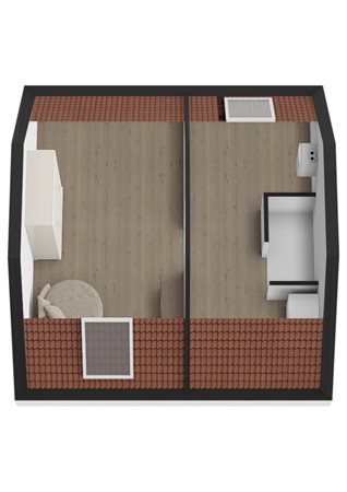 Esdoornstraat 27, 5306 XS Brakel - Plattegrond 3D Esdoornstraat 27 Brakle zolder.jpg