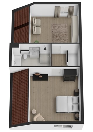 Postweide 131, 4285 DV Woudrichem - Plattegrond 3D Postweide 131 Woudrichem Verdieping.jpg