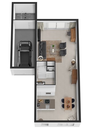 Burgemeester van Rijswijkstraat 65, 4285 XV Woudrichem - Plattegrond 3D Burgemeester van der Rijswijkstraat 65 Woudrichem Begane grond.jpg