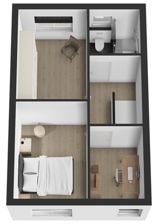 Van Heldenstraat 86, 4251 BT Werkendam - Plattegrond 3D Van Heldenstraat 86 Werkendam Verdipeing.jpg