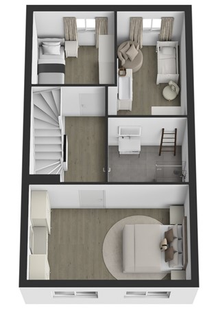 Sportlaan 17, 4286 ES Almkerk - Plattegrond 3D Sportlaan 17 Almker Verdieping.jpg