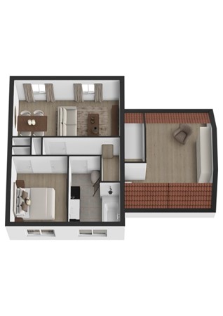 Burgemeester van der Schansstraat 22, 4281 LJ Andel - Plattegrond 3D Burgemeester van der Schansstraat 22 Andel Verdieping.jpg