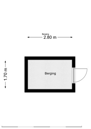 Het Fort 110, 5146 CK Waalwijk - Plattegrond Berging.jpg